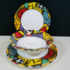 Arcopal Patchwork Cereal Bowls - Image 3