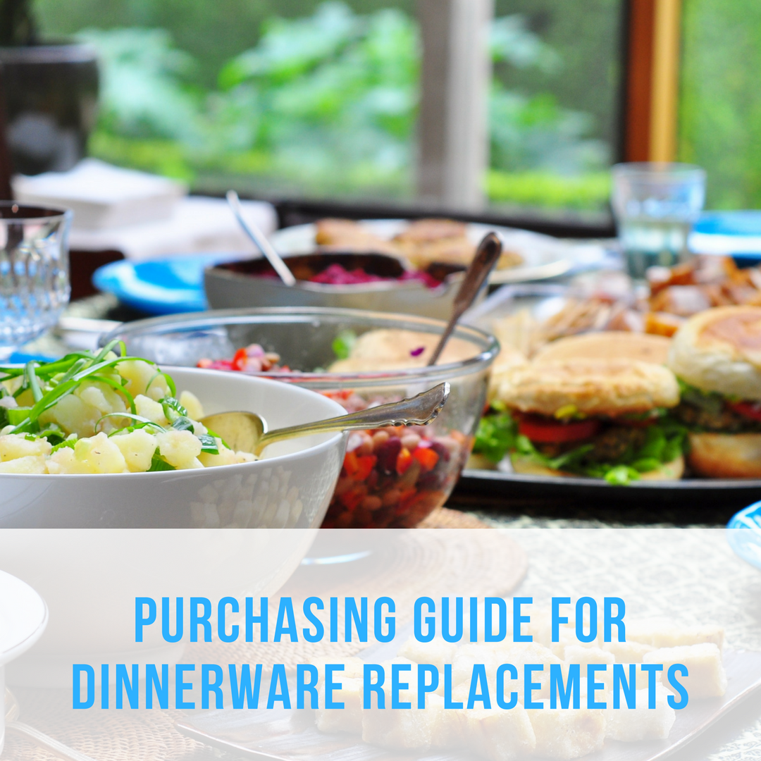 Purchasing Guide for Dinnerware Replacements
