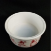 Vintage Hazel Atlas Red Dutch Ice Skaters Lidded Bowl 5 ¾” - Image 3