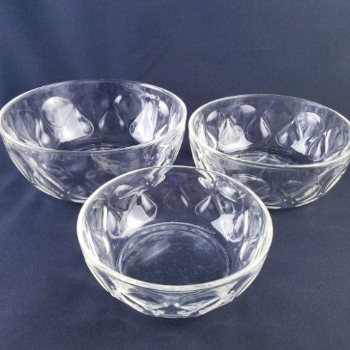 Vintage New in Box Pyrex Black & White Mixing Bowl Set, NIB Pyrex Glass Nesting  Bowls 